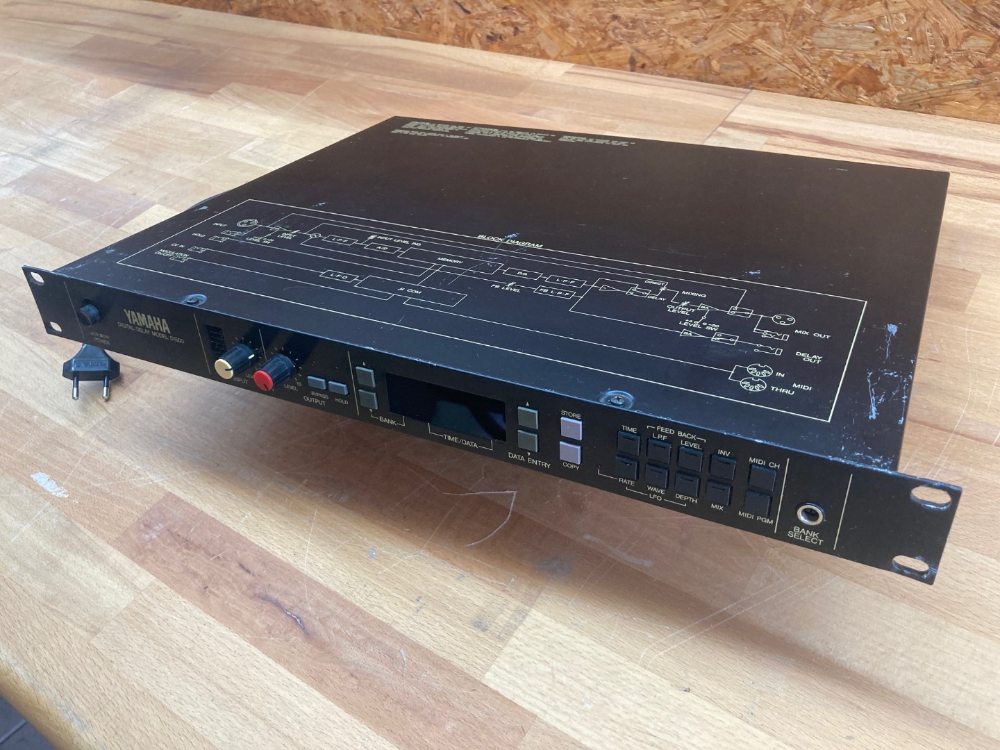 YAMAHA D1500 デジタルディレイ　ヤマハ　pa機器 YAMAHA D1500 デジタルディレイ ヤマハ pa機器 - メルカリ